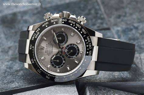 rolex daytona white gold review